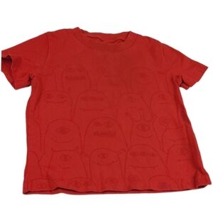 Red Monsters Short Sleeve Tee - 24M